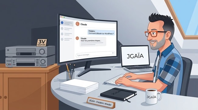 Créer mon site avec Claude IA en version gratuite : mes premiers pas avec l’IA